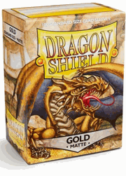 ドラゴンシールド マット スタンダードサイズ ゴールド
