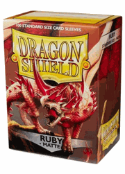 ドラゴンシールド マット スタンダードサイズ ルビー