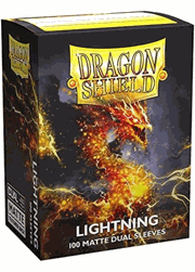 ドラゴンシールド デュエルマット STDサイズ ライトニング Lightning