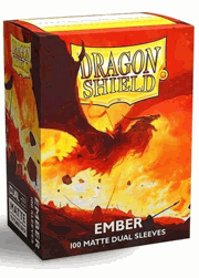 ドラゴンシールド デュエルマット STDサイズ エンバー Ember