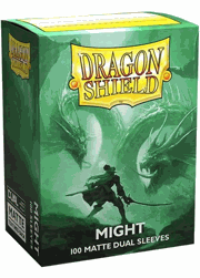 ドラゴンシールド デュエルマット STDサイズ マイト Might