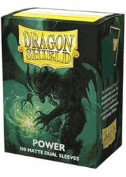 ドラゴンシールド デュエルマット STDサイズ パワー power