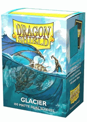 ドラゴンシールド デュエルマット STDサイズ グラシア Glacier