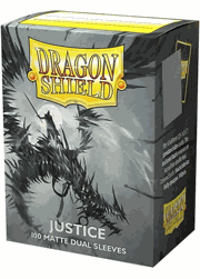 ドラゴンシールド デュエルマット STDサイズ ジャスティス Justice