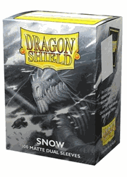 ドラゴンシールド デュエルマット STDサイズ スノー Snow