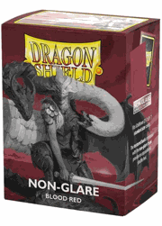 ドラゴンシールド マット ノングレアSTDサイズ ブラッドレッド