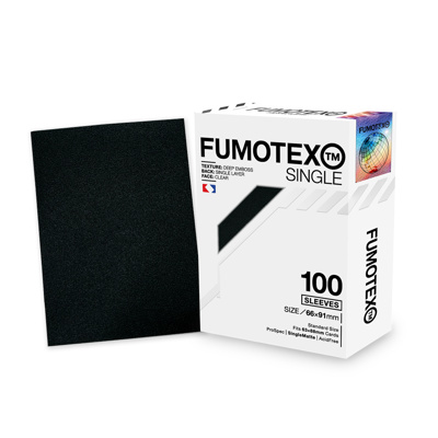 FUMOTEX シングルスリーブ ブラックオブシディアン