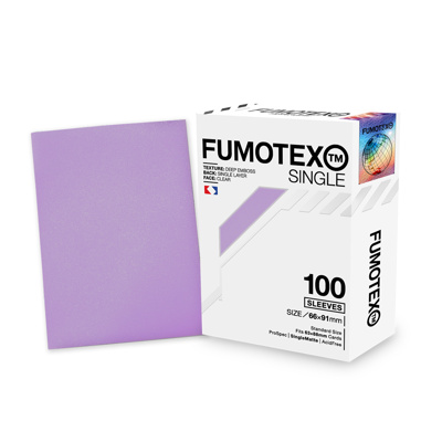 FUMOTEX シングルスリーブ パープルクンツァイト